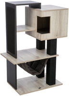 Trixie Citystyle Krabpaal Grijs / Zwart